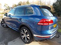 Used VW Touareg R-line 262 HP (192 kW) 2015 Blue SUV