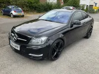 Used Mercedes C250 Sport Edition 2014 Black Coupe