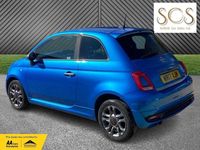 Used Fiat 500 S 69 HP (50 kW) 2017 Blue Hatchback