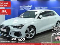 Used Audi A3 S-Line 2021 White Sedan