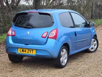 Used Renault Twingo Dynamique 75 HP (55 kW) 2014 Blue Hatchback