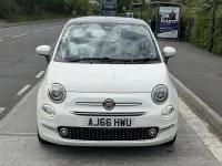 Gebraucht Fiat 500 Lounge 69 PS (50 kW) 2016 Weiß Kleinwagen