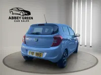 Second-hand Vauxhall Viva 75 CP (55 kW) 2016 Albastru Hatchback