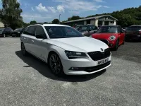 Used Skoda Superb SportLine 190 HP (139 kW) 2016 White Estate