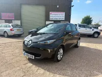 Used Renault Zoe Dynamique 64 kW (88 HP) 2016 Black Hatchback
