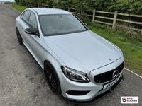 used Mercedes C220 C-Class 2.1AMG Line Saloon 4dr Diesel G-Tronic+ Euro 6 (s/s) (170 ps)
