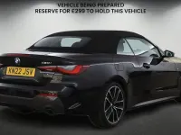 Used BMW 420 Cabriolet M Sport 184 HP (135 kW) 2022 Black Cabriolet