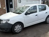 Used Dacia Sandero Acces 75 HP (55 kW) 2015 White Hatchback