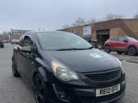 Used Vauxhall Corsa SRi 2012 Black Hatchback