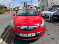 Used Vauxhall Corsa 65 HP (47 kW) 2014 Red Hatchback