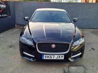 Used Jaguar XF R-Sport 180 HP (132 kW) 2017 Black Sedan