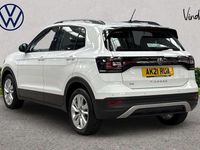 Used VW T-Cross SE 110 HP (80 kW) 2021 White SUV