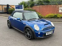 Used Mini Cooper S Cabriolet 2005 Blue Cabriolet