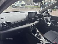 Used Toyota Yaris Hybrid Design 2021 Silver Hatchback