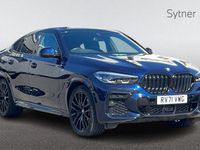 Used BMW X6 M Sport 340 HP (250 kW) 2021 Blue SUV