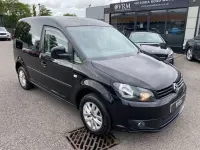 Used VW Caddy Highline 101 HP (74 kW) 2014 Black MPV