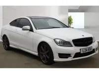 Used Mercedes C250 Sport Edition 2015 White Coupe