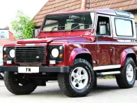 Second-hand Land Rover Defender 2003 Roșu Break