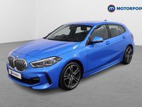 Used BMW 118 M Sport 136 HP (100 kW) 2021 Blue Hatchback