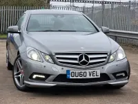 Used Mercedes E220 2010 Silver Coupe