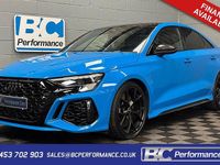 Used Audi RS3 Black Edition 2022 Blue Sedan