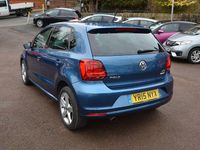Used VW Polo SEL 2015 Blue Hatchback