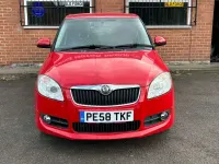 Used Skoda Fabia Sport 105 HP (77 kW) 2008 Red Hatchback
