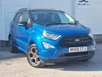 Used Ford Ecosport ST-Line 125 HP (91 kW) 2019 Blue SUV