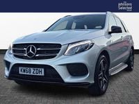 Used Mercedes GLE500 AMG 442 HP (325 kW) 2018 Silver SUV