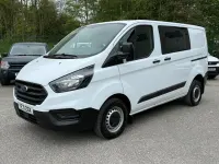 Used Ford Transit Custom 105 HP (77 kW) 2022 White Van