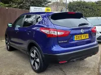 Used Nissan Qashqai N-TEC 110 HP (80 kW) 2015 Blue SUV