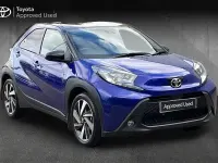 Used Toyota Aygo X 72 HP (52 kW) 2026 Juniper blue with black SUV