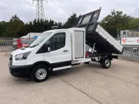 Second-hand Ford Transit 130 CP (95 kW) 2021 Alb Cabrio