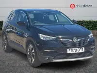 Used Vauxhall Grandland X S 130 HP (95 kW) 2020 Black SUV