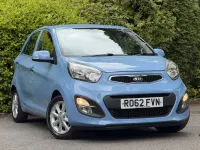 Used Kia Picanto 84 HP (61 kW) 2012 Blue Hatchback