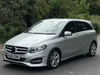 Used Mercedes B180 Executive 109 HP (80 kW) 2015 Silver MPV
