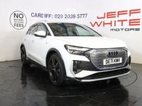 Used Audi Q4 e-tron S-Line 125 kW (170 HP) 2021 White SUV