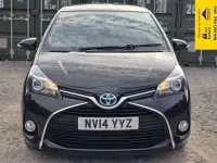 Used Toyota Yaris 101 HP (74 kW) 2014 Black Hatchback
