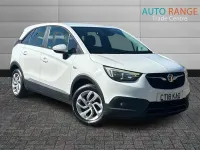 Used Vauxhall Crossland X S 110 HP (80 kW) 2018 White SUV
