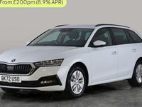 Used Skoda Octavia SE Technology 110 HP (80 kW) 2022 White Estate