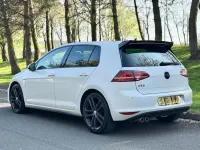 Gebraucht VW Golf VII GTD 2016 Weiß Kleinwagen