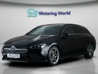 Used Mercedes CLA200 Shooting Brake AMG line 163 HP (119 kW) 2022 Black Estate