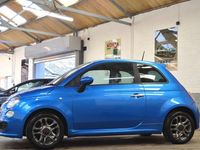 Used Fiat 500 S 2015 Blue Hatchback