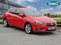Used Vauxhall Astra SRi 150 HP (110 kW) 2018 Red Hatchback
