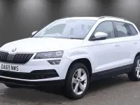 Used Skoda Karoq SE 150 HP (110 kW) 2020 White SUV