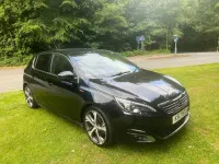 Used Peugeot 308 GT-line 150 HP (110 kW) 2017 Black Hatchback