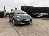 Used Fiat 500 Lounge 69 HP (50 kW) 2015 Grey Hatchback