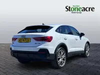 Used Audi Q3 Sportback Black Edition 150 HP (110 kW) 2024 White SUV