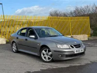Begagnad Saab 9-3 Vector 2005 Grå Sedan