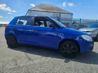 Used Skoda Fabia 2009 Blue Hatchback